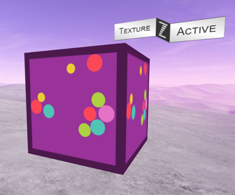 ZIM TextureActive - in three.js for physics, components, interactive texture material on any geometry mesh