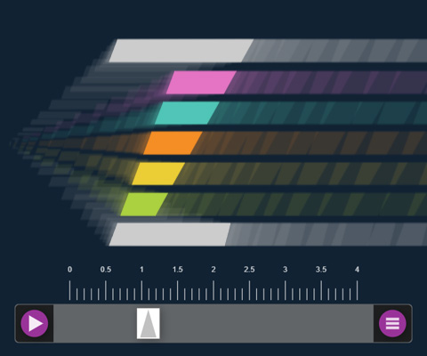 The new ZIM Timeline to scrub animation tweens on the JavaScript Canvas - like GSAP