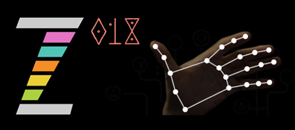 ZIM 018 - with ML5 hand and pinch tracking, 3D Carousel and More - JavaScript HTML Canvas Interactive Media Framework powered by CreateJS - ZIMjs