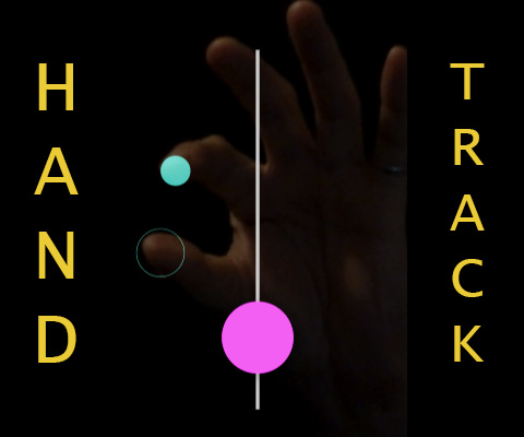 ML5 Hand Tracking in ZIM
