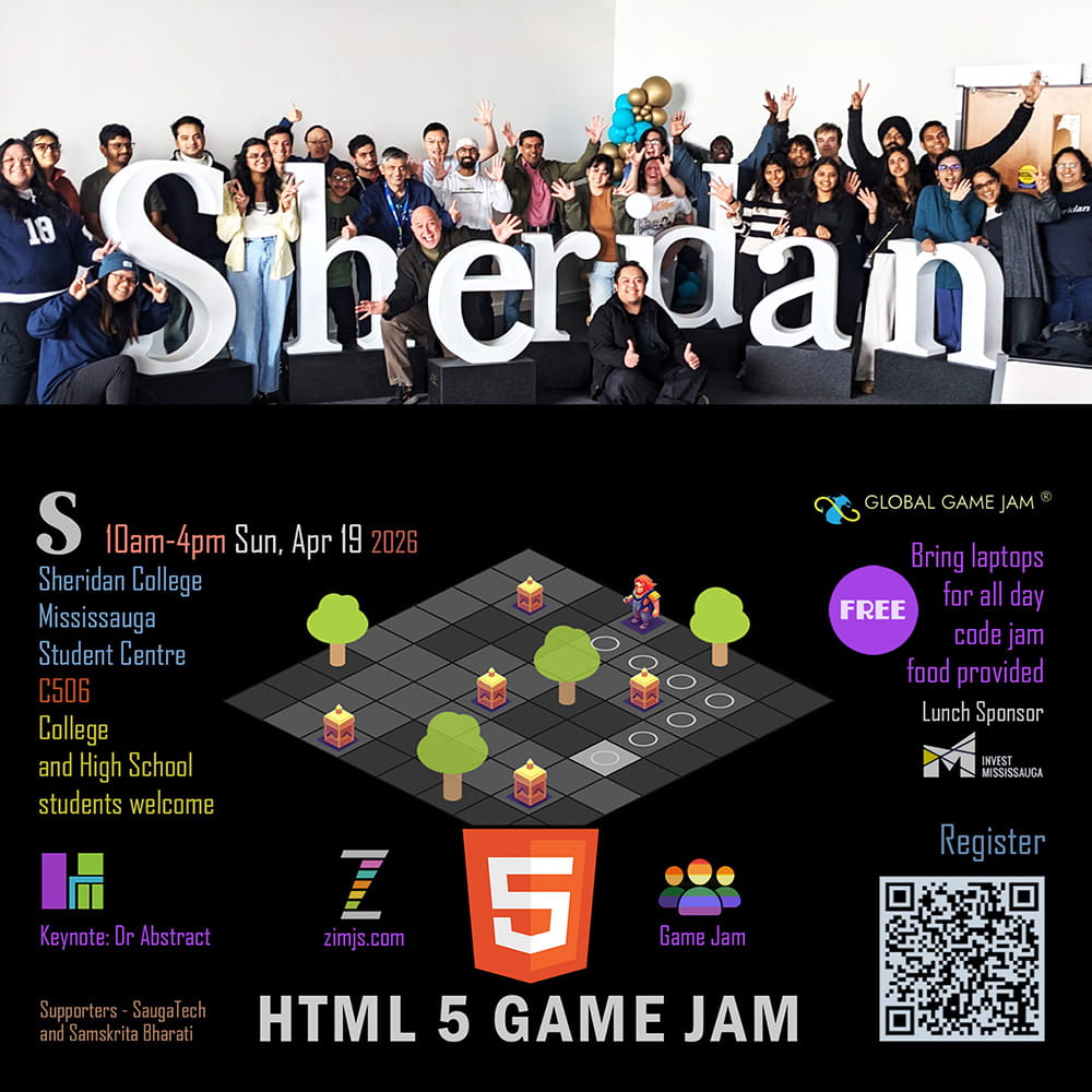HTML 5 Game Jam with Sheridan Students