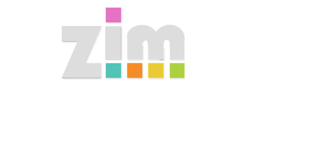 ZIM Kids Logo - pressing this will take you back to the main ZIM Kids site.