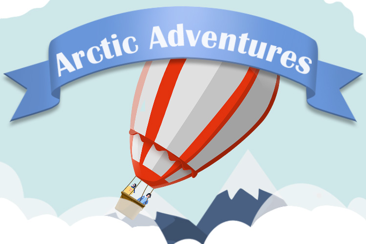 Interactive Logo for Arctic Adventure