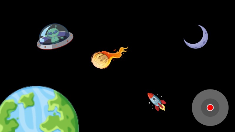 Zapp: noto_rocket made in ZIMjunior  with DPad() (noScroller) | ZIM JavaScript Canvas Framework - Code Creativity