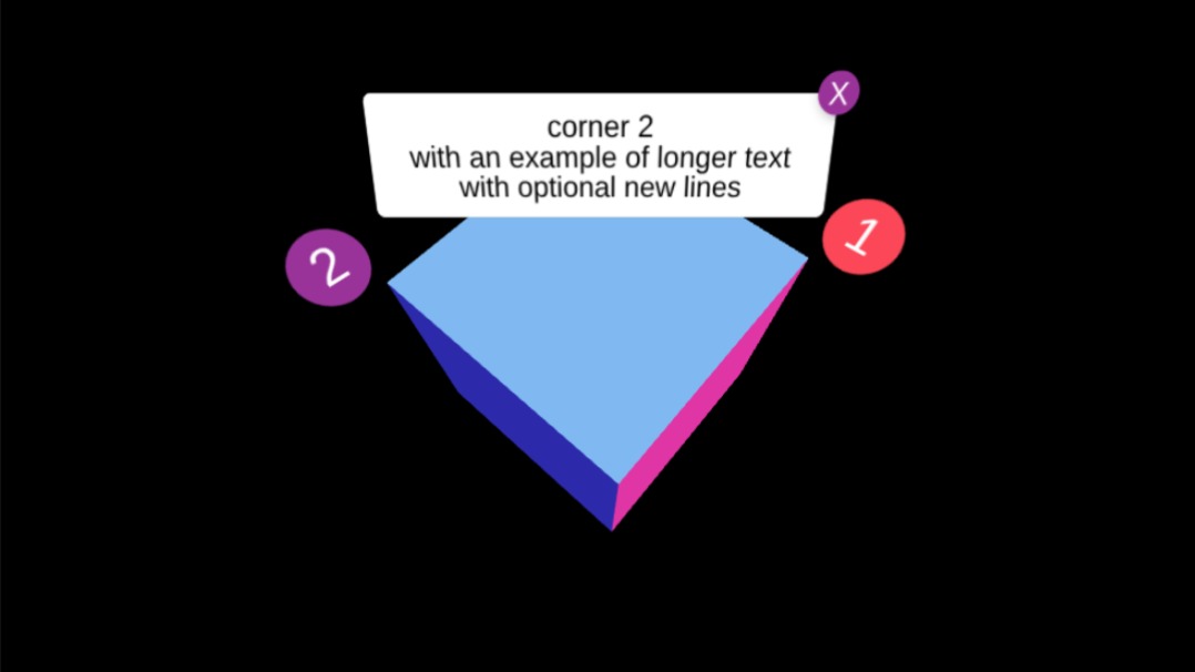 Zapp: ZIMjs.com/015/annotation2 turns annotation+toggles circlecolor red to purple | ZIM JavaScript Canvas Framework - Code Creativity