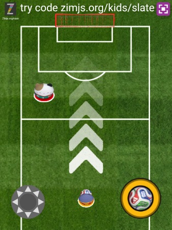 Zapp: soccer tablet : look a like level1: (visual dial + keyboard not working) | ZIM JavaScript Canvas Framework - Code Creativity