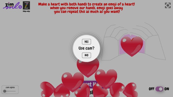 Zapp: make a heart with both hands, heart Pic(
