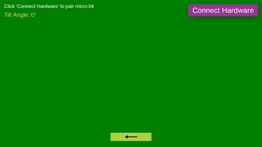 Zapp: TILT Pong2: paddle deviceMotion+arrow H noball-microbit USB + angle | ZIM JavaScript Canvas Framework - Code Creativity