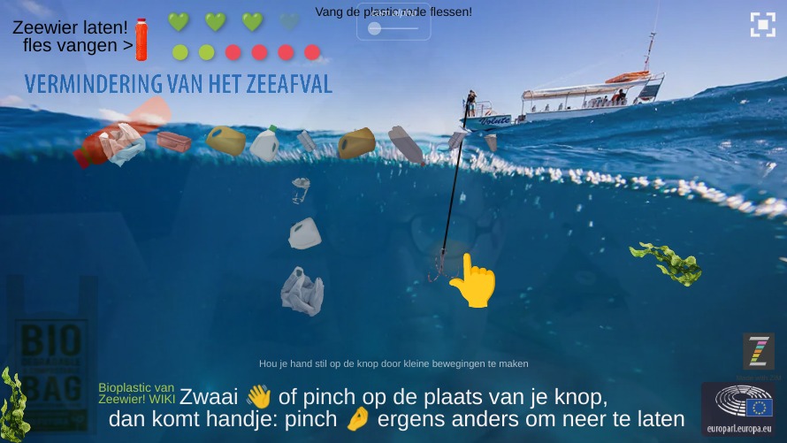 Zapp: Vang rode plastic fles (NL) (Catch Plastic red bottle) Indicator(