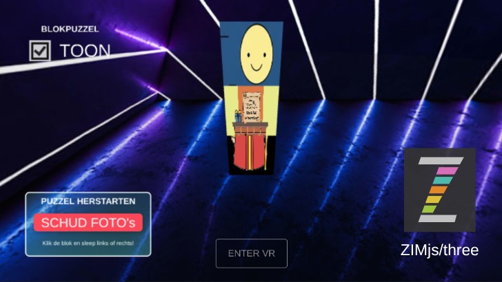 Zapp: 3Dblokpuzzel SINT 4foto's: klik+sleep links/rechts (ZIMjs.com/vr) NL-FIX | ZIM JavaScript Canvas Framework - Code Creativity