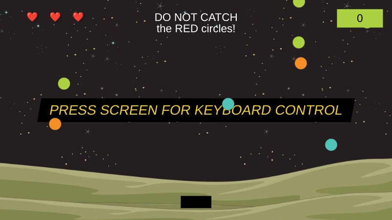 Zapp: circles fall, do not catch the red circles | ZIM JavaScript Canvas Framework - Code Creativity