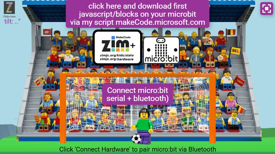 Zapp: TILT micro:bit Pic(legoball): paddle <left-right>+ angle + FULL + mirroring | ZIM JavaScript Canvas Framework - Code Creativity