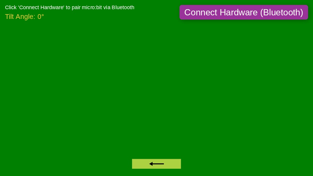 Zapp: TILT Pong2: paddle deviceMotion+arrow H noball-microbit BlueT + angle | ZIM JavaScript Canvas Framework - Code Creativity