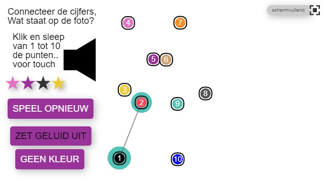 Zapp: ZIM 1FOTO CONNECTORS: cijfer 1, 2.. tot 10 rond de foto (+geluid aan/uit) | ZIM JavaScript Canvas Framework - Code Creativity