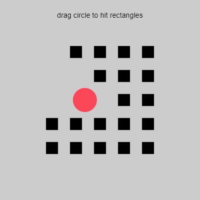 Zapp: <span style=color:#995599>Demo</span><br>HitTest Multiple Objects on Drag | ZIM JavaScript Canvas Framework - Code Creativity