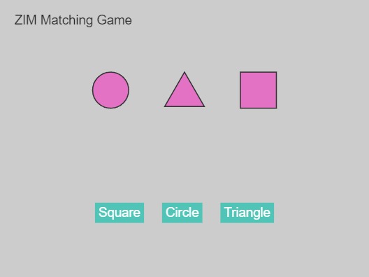 Zapp: <span style=color:#995599>Demo</span><br>Matching Game | ZIM JavaScript Canvas Framework - Code Creativity
