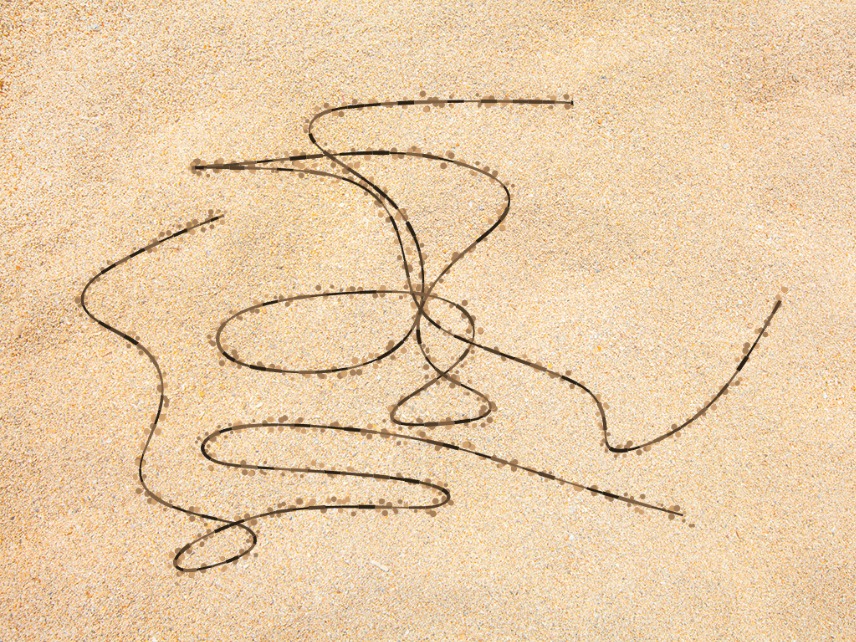 Zapp: Drawing in Sand with ZIM Pen | ZIM JavaScript Canvas Framework - Code Creativity