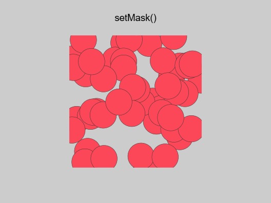 Zapp: Simple Mask with setMask() | ZIM JavaScript Canvas Framework - Code Creativity