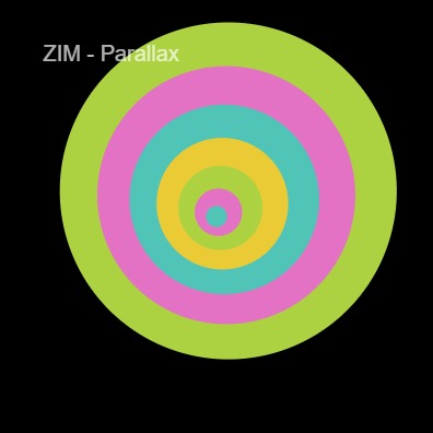 Zapp: <span style=color:#995599>Demo</span><br>Parallax! | ZIM JavaScript Canvas Framework - Code Creativity