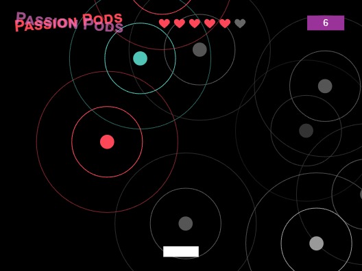 Zapp: Passion Pods - Falling Catch and Avoid | ZIM JavaScript Canvas Framework - Code Creativity