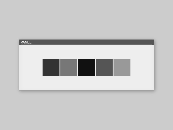 Zapp: Shuffler in a Panel | ZIM JavaScript Canvas Framework - Code Creativity